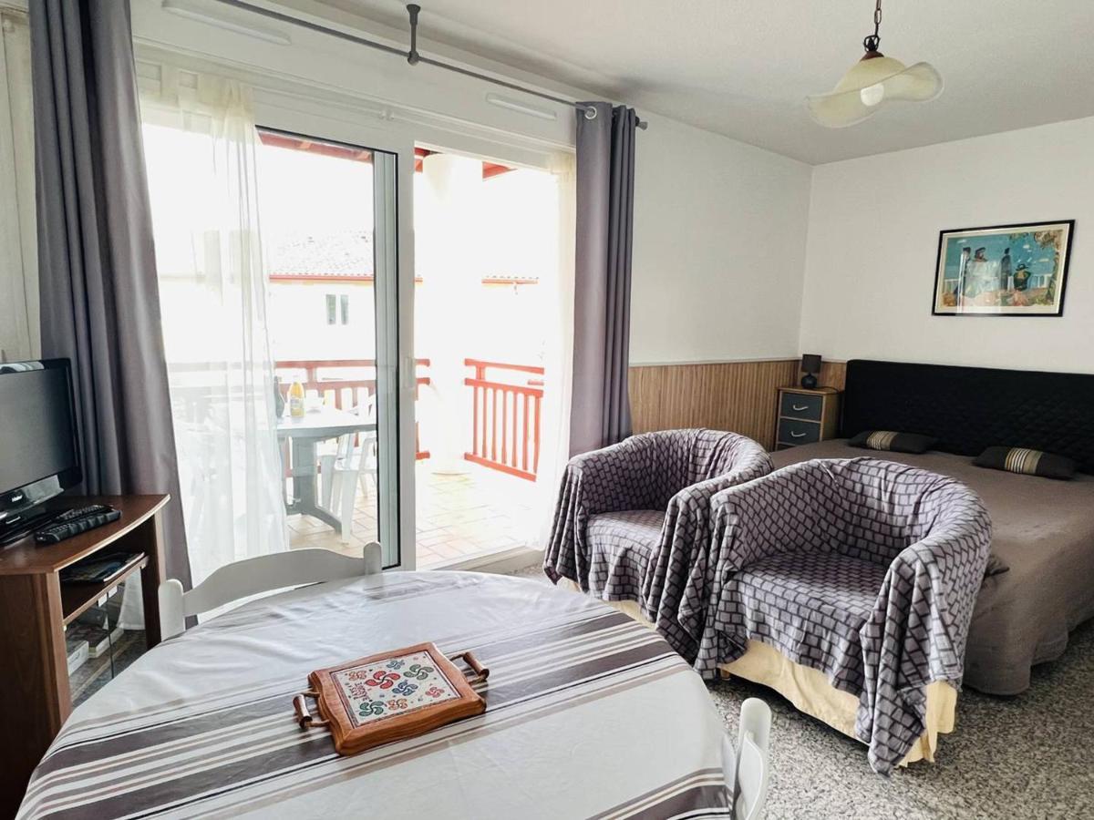 Appartement T1 Lumineux Avec Balcon Ensoleille Et Parking, 2 Couchages, Cambo-Les-Bains - Fr-1-495-16 Buitenkant foto
